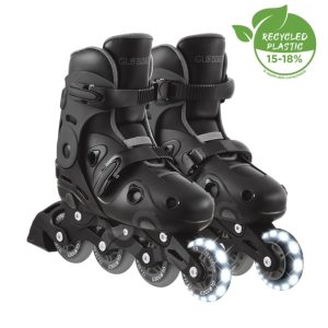 GO SKATE Lights Black Grey